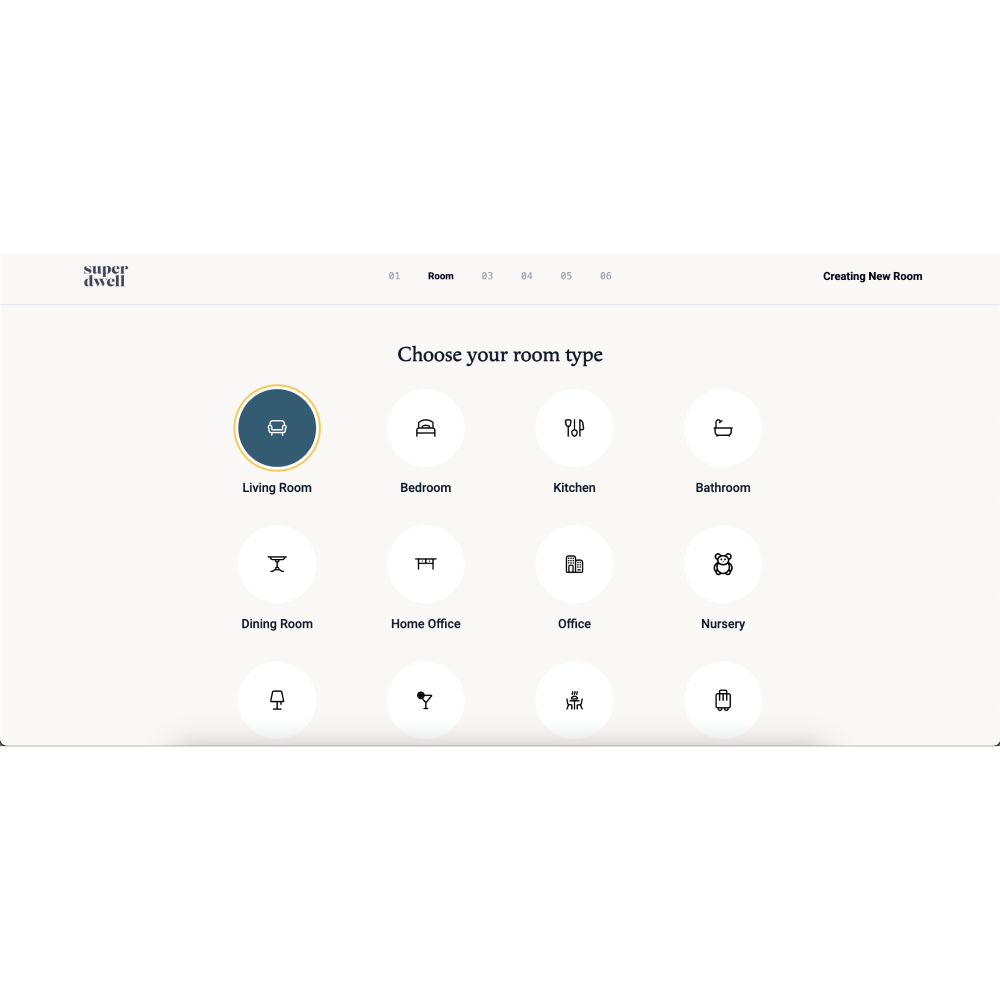 Super Dwell – AI Interior & Virtual Room Design Tool