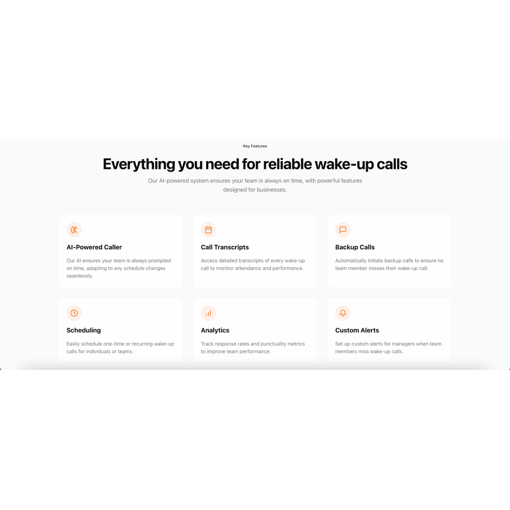 Wakey Wakey – AI Wake‑Up Call & Team Punctuality Platform
